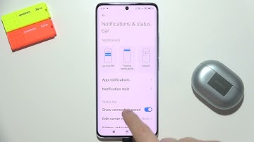 How to Show Network Speed on Status Bar on Redmi Note 14 Pro Plus