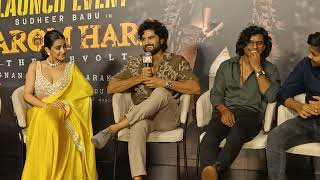 HAROMHARA Team Q&A Session With Media At Trailer Launch Event | #haromhara #sudheerbabu