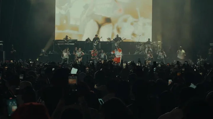 Davido performs "With You" at The Armory in Minneapolis during his 5ive Alive Tour.