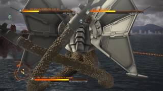 Godzilla Ps4: Mecha King Ghidorah vs Rodan and Mechagodzilla 2