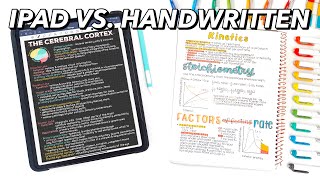 iPad vs. Handwritten Notes | Should You Buy an iPad?📱📝