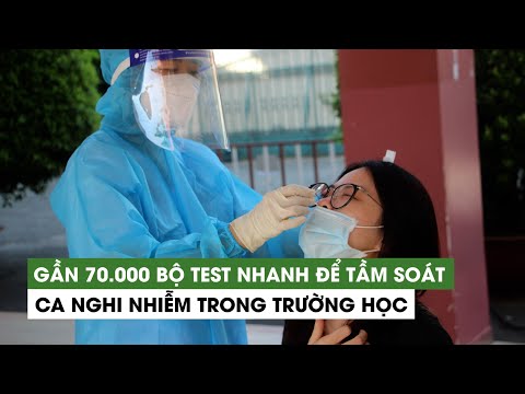 Video Gần 70.000 bộ test nhanh Covid-19 sẽ được giao cho các... - YouTube