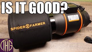 Does This Exhaust Fan Suck?? Spider Farmer 6' Intelligent Fan Kit Unboxing