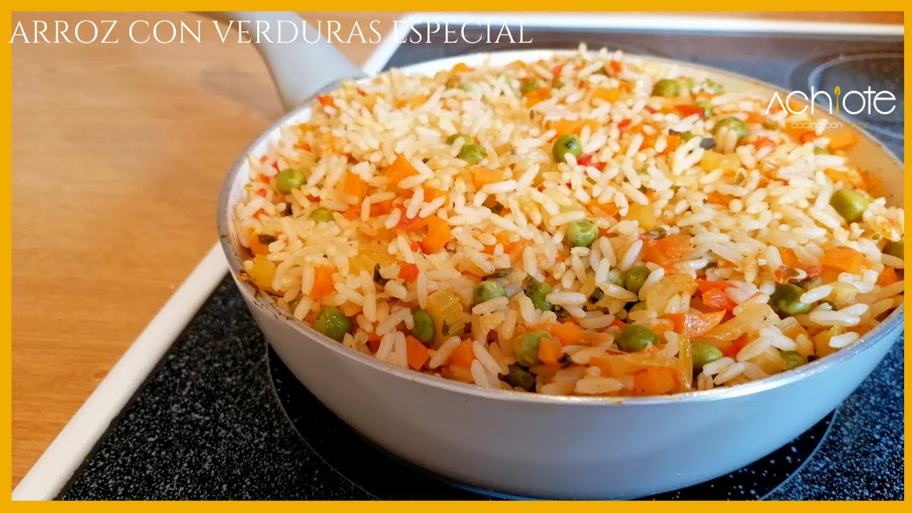 Cómo hacer un ARROZ CON VERDURAS espectacular | Lo puedes usar para fechas especiales