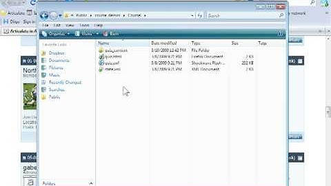 Use dropbox to upload and share your courses.