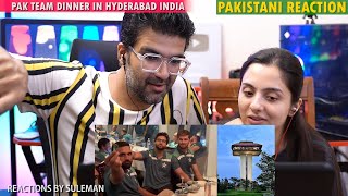 Pakistani Couple Reacts To Pakistan Team Dinner At Jewel Of Nizam | Hyderabad | Glimpses | India