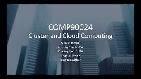 COMP90024 Group 17 Presentation