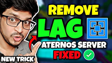 How to Fix Lag on Aternos Server Minecraft | How To Remove Lag On Aternos 😱