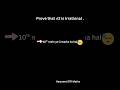 Rational vs Irrational number in 30 sec