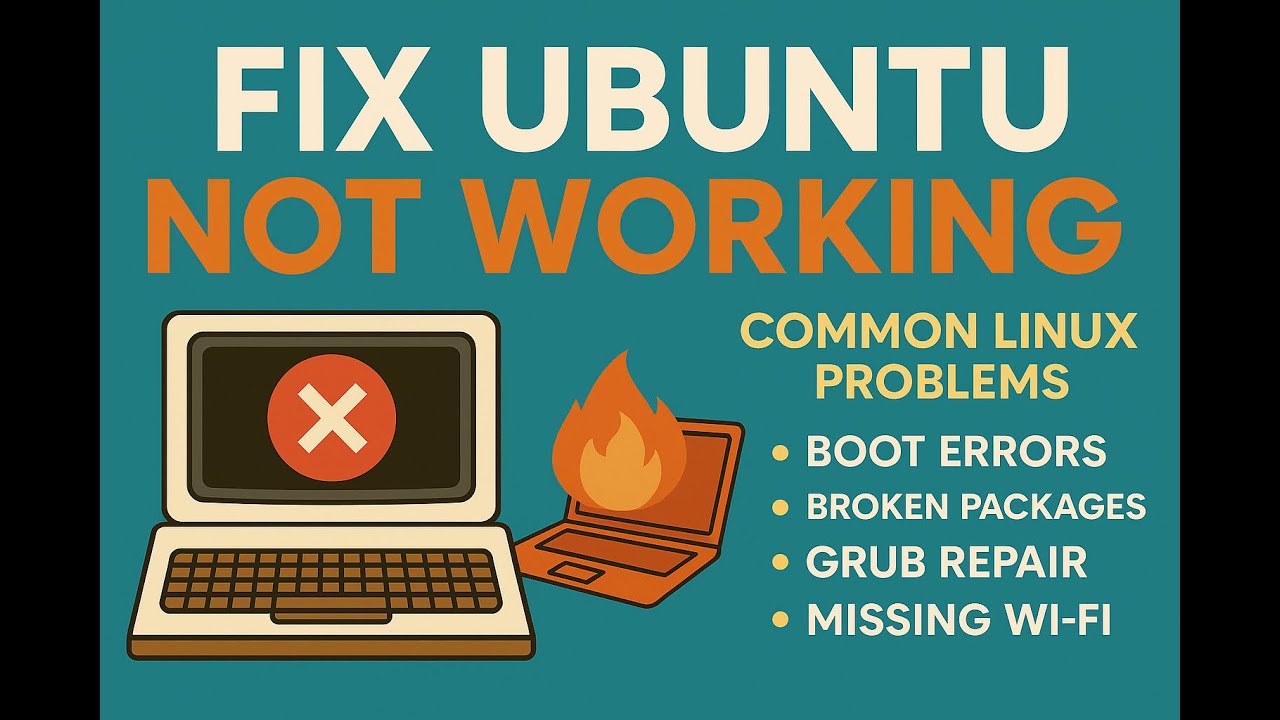 7. Fix Ubuntu Not Working – Common Linux Problems & Easy Solutions ...