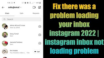 Fix there was a problem loading your inbox instagram 2022 | instagram inbox not loading problem