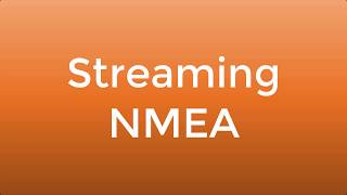 Streaming NMEA screenshot 1