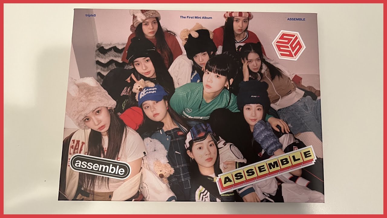 UNBOXING tripleS(트리플에스) 1st Mini Album: Assemble! - YouTube