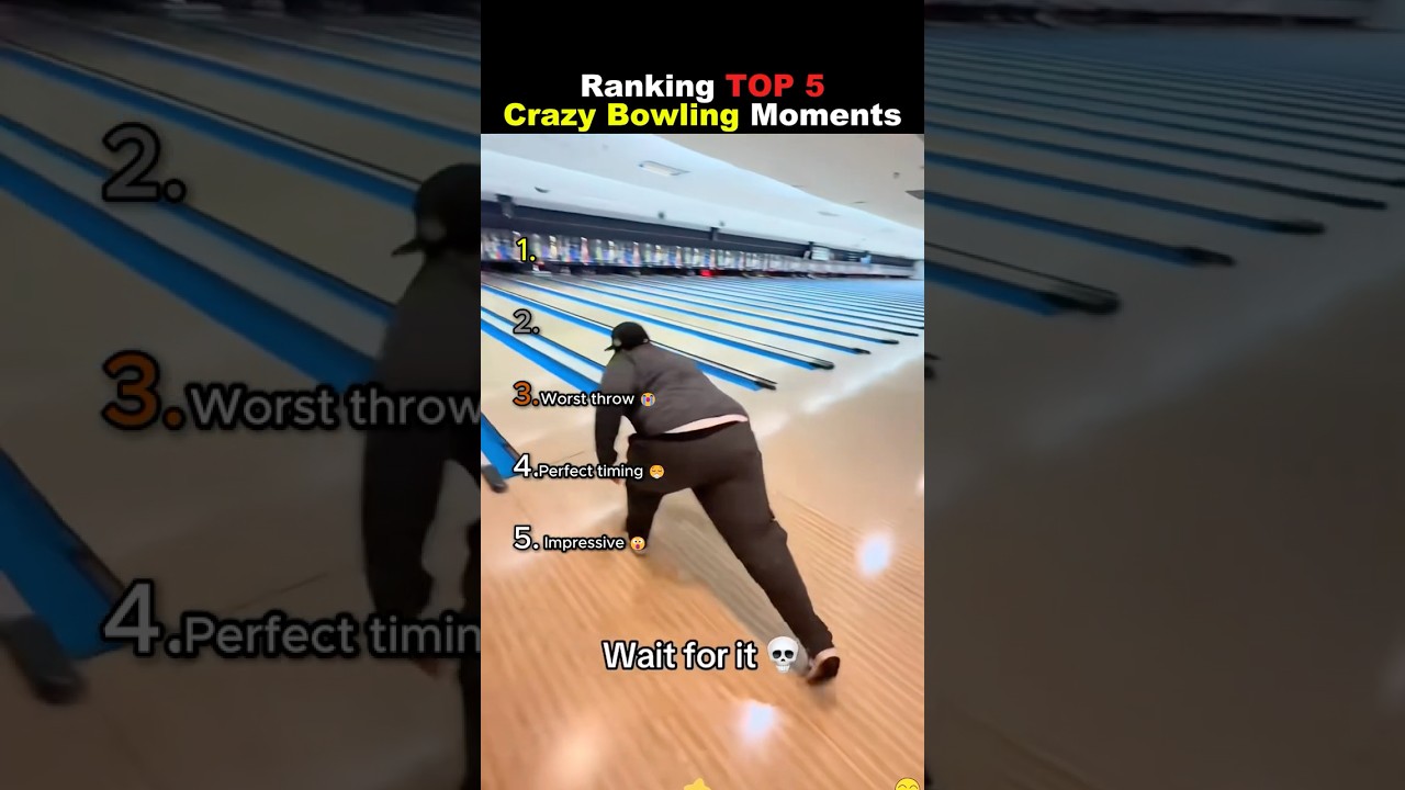 Ranking TOP 5 Epic Bowling Moments 2 😭😭 #usa