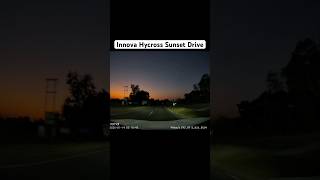 INNOVA HYCROSS SUNSET DRIVE#shorts
