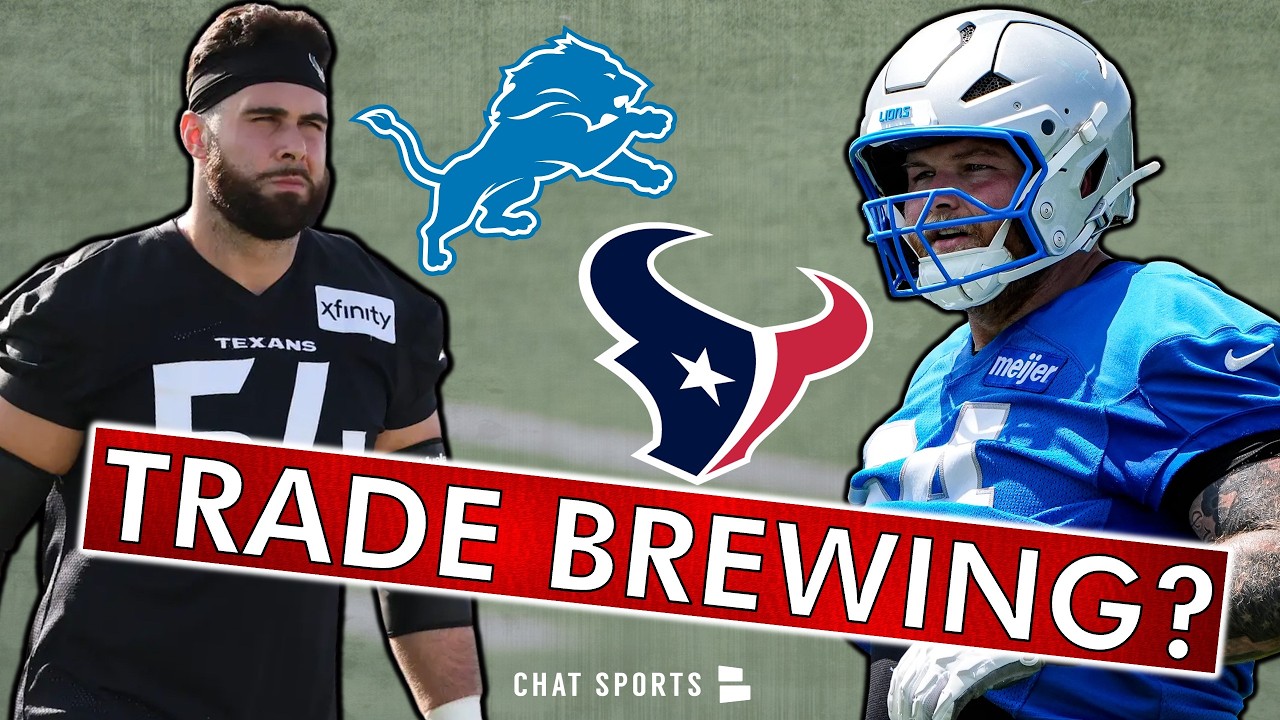 WATCH: MAJOR Texans Trade Rumors After Devastating Blow To Lions Offense