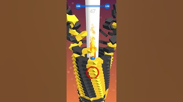 Stack Ball level 108 #Shorts #Stackball