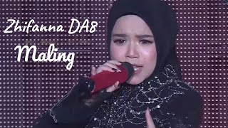Zhifanna DA8 - Maling (Lirik) 