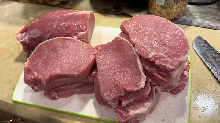 How to Cut Pork Loin  into Pork Chops
