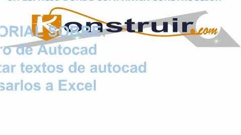 CONTAR TEXTOS Y PASAR EL RESULTADO A EXCEL(VBA AUTOCAD)