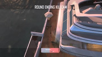 "AMAZING"Tomahawk Across Map Final Killcam (HD)