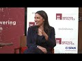 Rep. Alexandria Ocasio-Cortez (D-NY) to Fellow Congressman at Orientation: 'You mean me?'"
