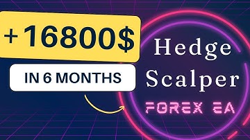 +16800$ on the real account with Forex Hedge Scalper Robot 24.3 Version