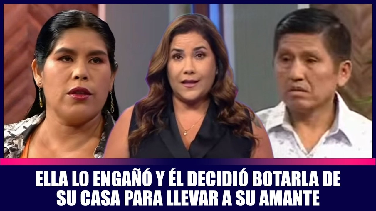 Ella lo engañó y él decidió botarla de su casa para llevar a su amante | Andrea