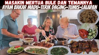 MASAKIN MERTUA BULE AYAM BAKAR MADU-TERIK DAGING-TUMIS-LALAPAN