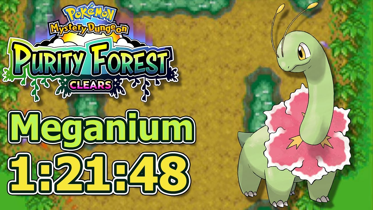 Meganium (12148) Purity Forest Clears (34/386) Pokemon Mystery