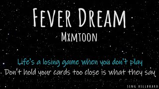 Mxmtoon - Fever Dream (Realtime Lyrics)