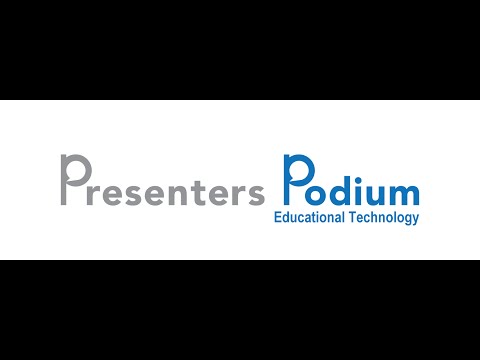 Presenters Podium Educational Technology