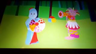 In the night garden s5 ep13 Upsy Daisy only wants to sing story but with the ITNG ending music