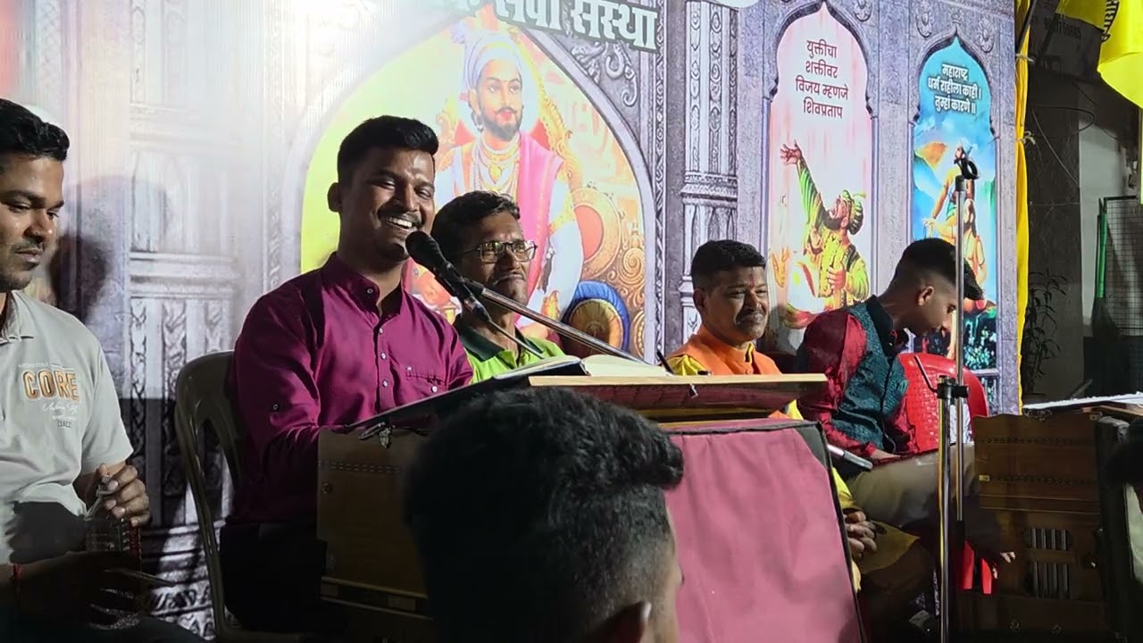 बुवा श्री. गौरव पांचाळ🔥 जोडीला नवीन बुवा सोबत असून पण आपल्या तुफान गायनावर गजर गाजवला