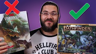 Comparing the D&D 5e and Pathfinder 2e Starter sets