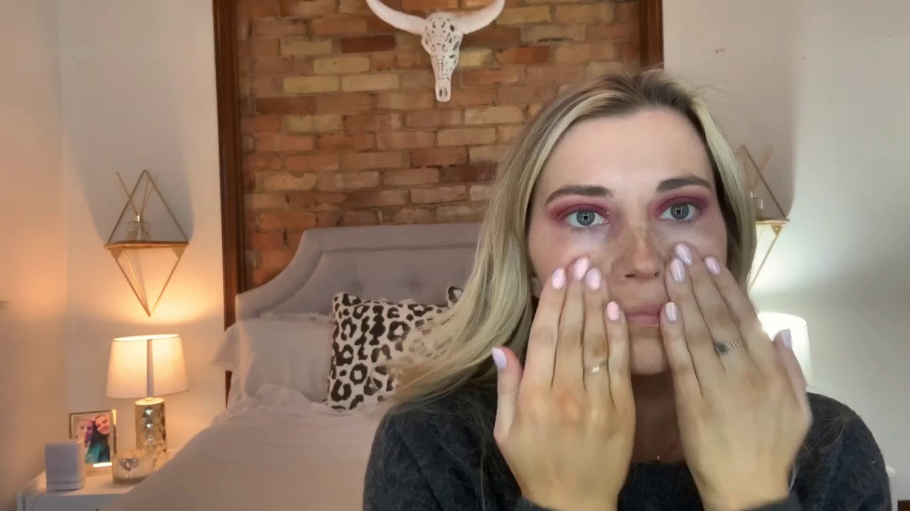 Maroon Smokey eye tutorial 💕