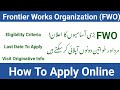 High-Paying💰 | FWO Jobs 2023 Revealed | By Daily Jang News | How TO Apply Online | Originative Info