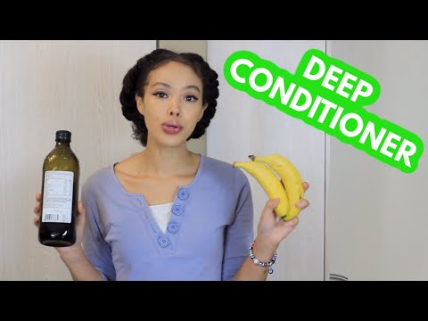 DIY Banana Hair Conditioner for Natural Hair | 3c 4a // Robyn Ruth Thomas