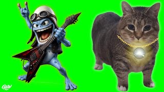 OIIAOIIA Cat, Crazy Frog - Welcome to Hell (Hard Rock Remix) Cat Brainrot