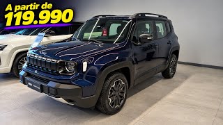 Review Do Novo Jeep Renegade Altitude 2027 Azul Jazz A Partir 119.990
