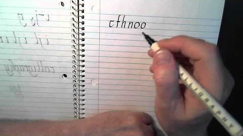 lesson2: 2 Stroke Letters