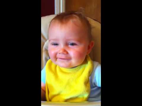Kainan 10 months old laugh