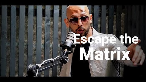 Andrew Tate explaines the Matrix l Motivational Quote  (Andrew Tate Quotes)