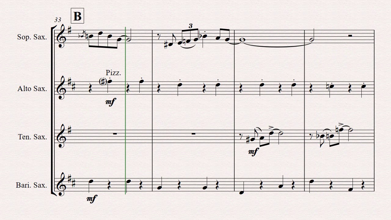 St. Louis Blues Saxophone Quartet YouTube