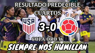 ANÁLISIS Estados Unidos vs Colombia (3-0) | Cuartos de Final | Copa Oro de la Concacaf W 2024
