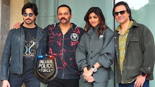 Indian Police Force S1 Movie Promotion - Rohit Shetty,Shilpa Shetty,Sidharth Malhotra,Vivek Oberoi