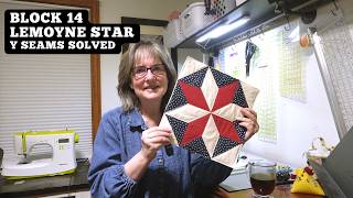 Y Seams Made Easy! LeMoyne Star Quilt Block | 2026 Stars & Stripes Challenge