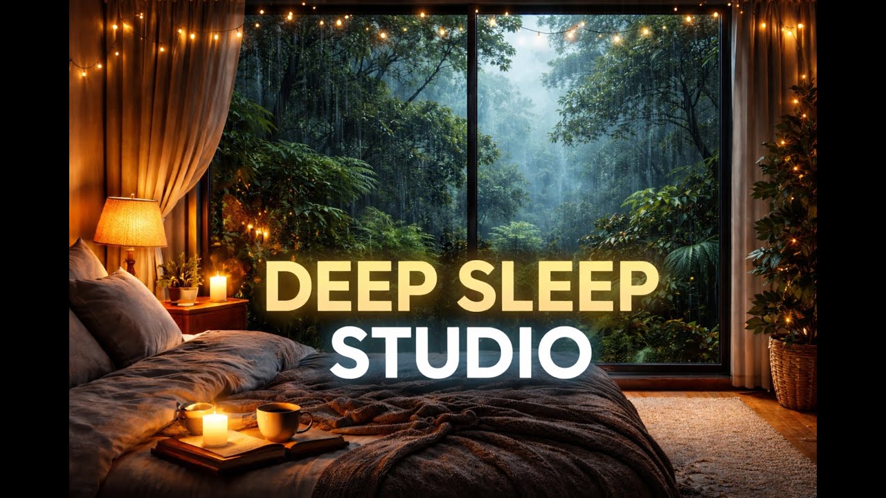 2 Hours of Underwater Rain Sounds 🌧️🌊 Deep Relaxation & Sleep
