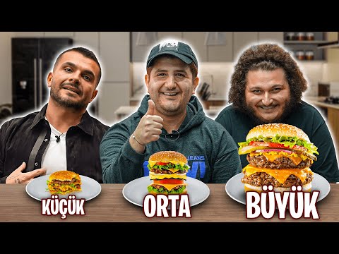 BÜYÜK, ORTA VEYA KÜÇÜK YEMEK YARIŞMASI #6 ! w/ @YAKUPTV0 @bicimali