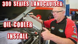 300 Series Toyota Landcruiser Oil Cooler Install